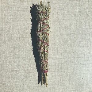 Colorado sage home grown, picked, and wrapped.